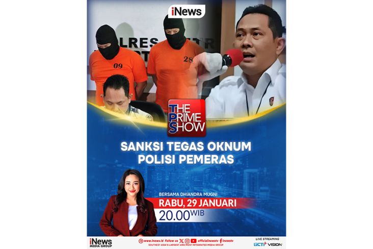 Waktu petang Hal ini pada The Prime Show Sanksi Tegas Oknum Polisi Pemeras
