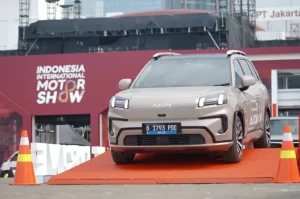Bukukan Total SPK 1.353 Unit, T-Rex AION V Jadi Primadona pada IIMS 2025