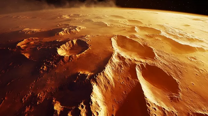 Ilmuwan Temukan Bukti Peradaban Kuno di tempat area Planet Mars