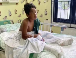 Bocah SD Berenang 10 Meter Sambil Gendong Ayah Terkena Petir, Tahan Sakit agar Tidak Hanyut