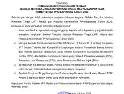 Seleksi JPT Pratama Pemkab Merangin, Tiga Terbaik Ditetapkan