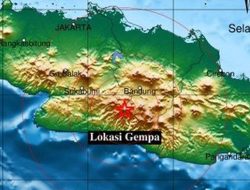 Empat Gempa Terkini Awal 2026 Guncang Bandung, BMKG: Pusat di Laut Priangan Jawa Barat