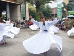 40 Santri Tari Sufi Sambut Ramadan di Jepara