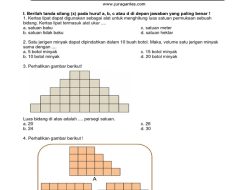 40 Soal PTS Matematika Kelas 4 Semester 2 dan Jawaban