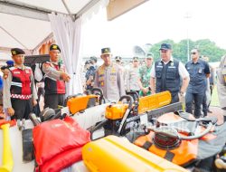 Menjelang arus mudik, Kapolri pastikan kesiapan sarpras dan personel hadapi bencana